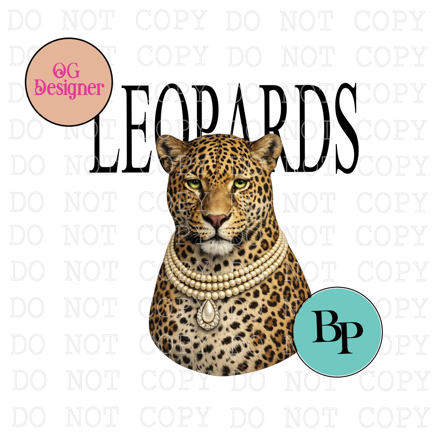 CUSTOM Mascot in Pearls & Magazine Design - DIGITAL DESIGN