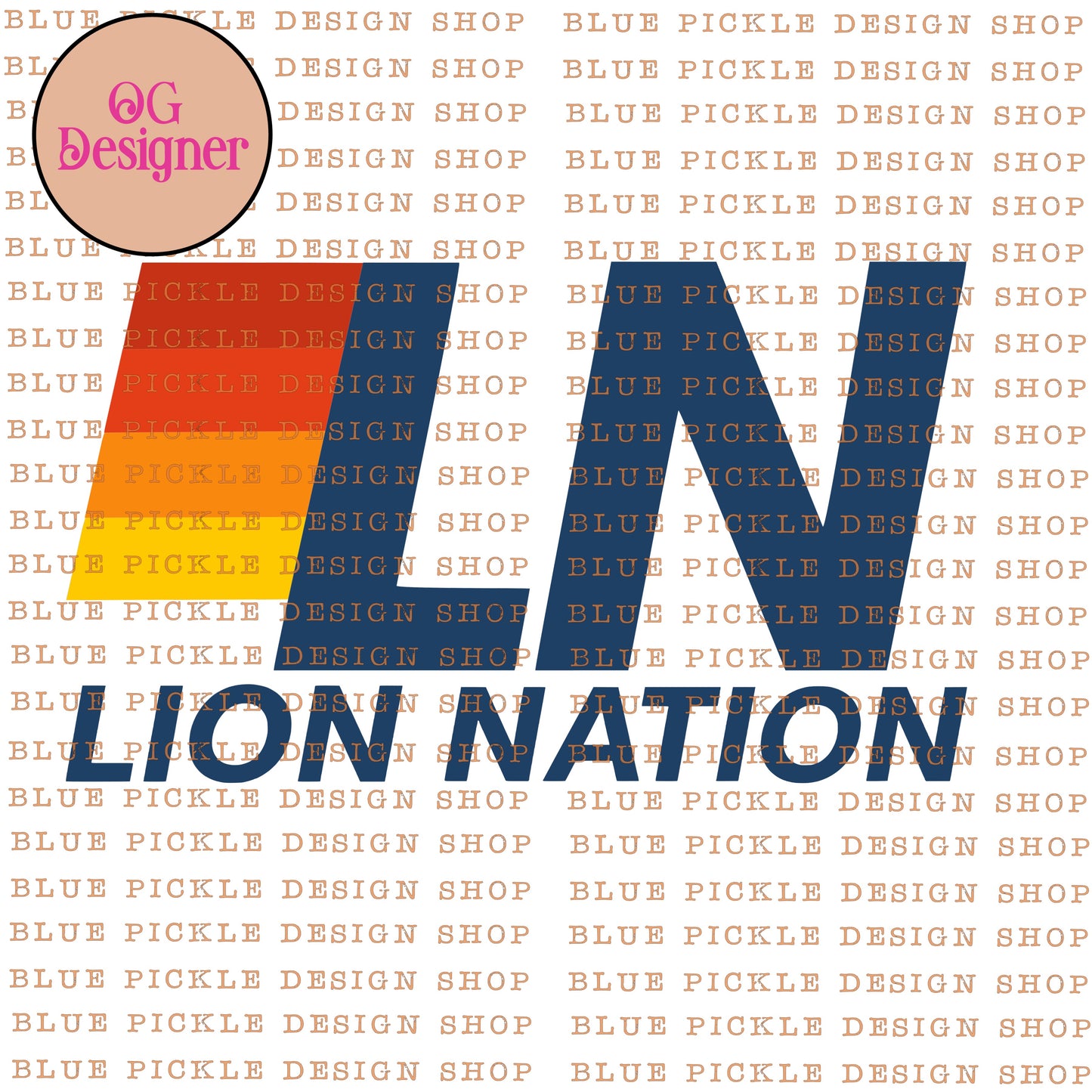 CUSTOM Mascot Nation Cali Stripes Design - DIGITAL DESIGN