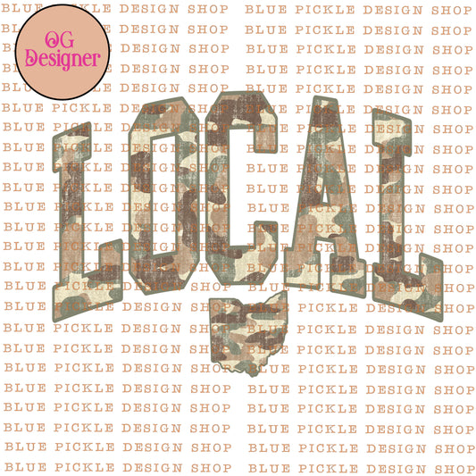 Local Ohio Camo - DIGITAL DESIGN - Instant Download