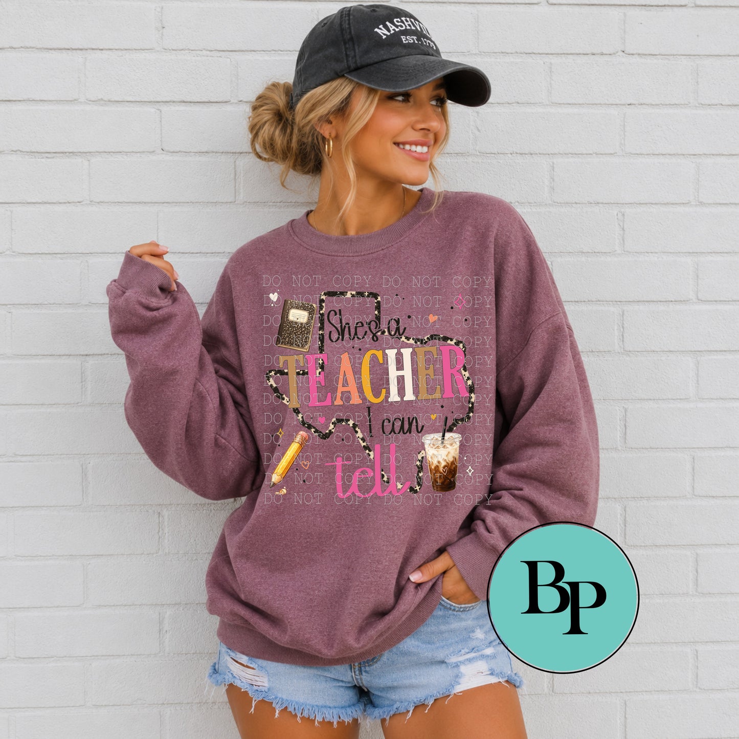 She's A Teacher I can Tell ~ Sweatshirt