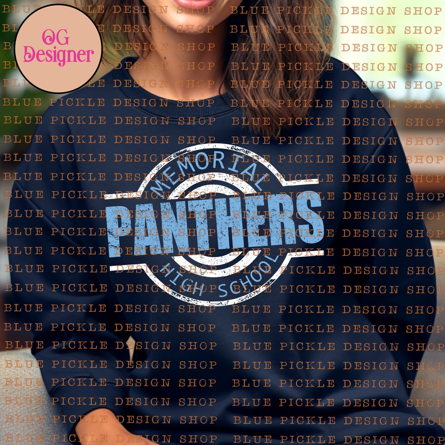 CUSTOM School/Mascot Target Design - DIGITAL DESIGN