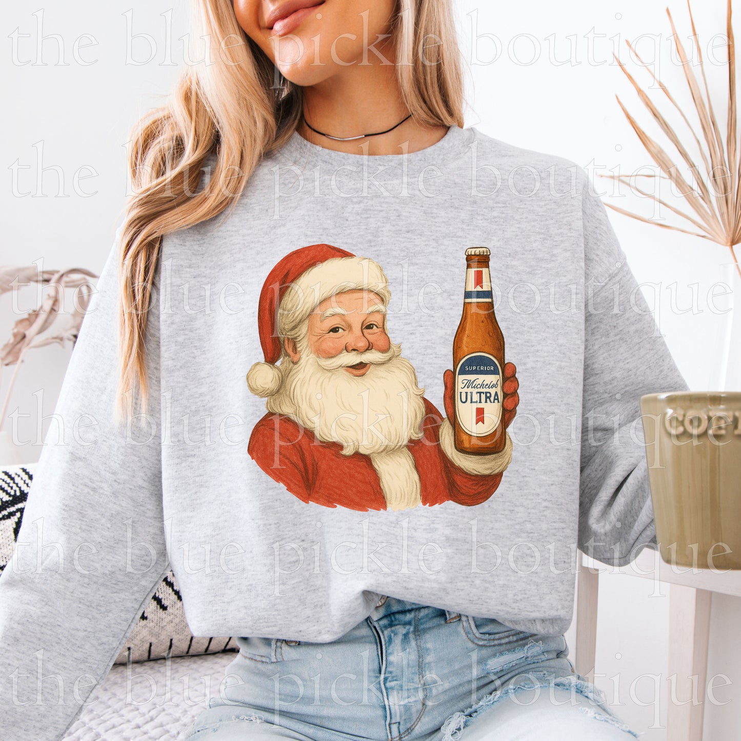 Beer Drinking Santa