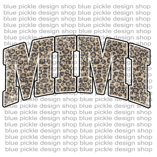 Mimi Leopard Print - DIGITAL DESIGN - OG designer of the VIRAL leopard print