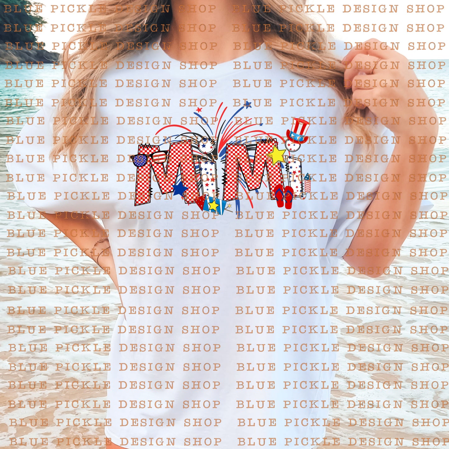 Mimi July 4th - DIGITAL DESIGN