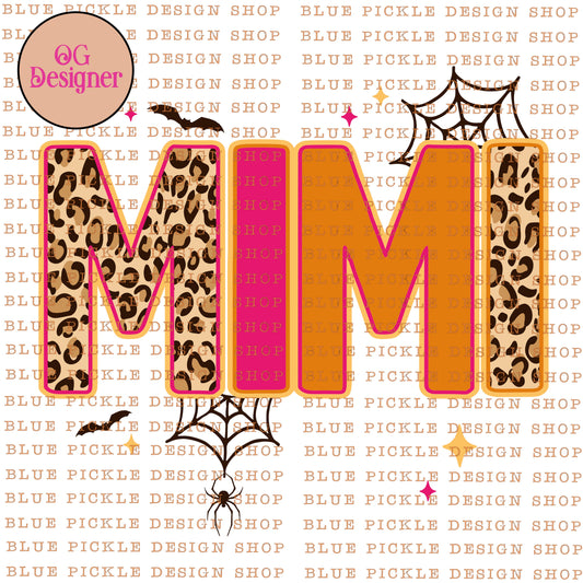 Halloween Mimi -  DIGITAL DESIGN- INSTANT DOWNLOAD