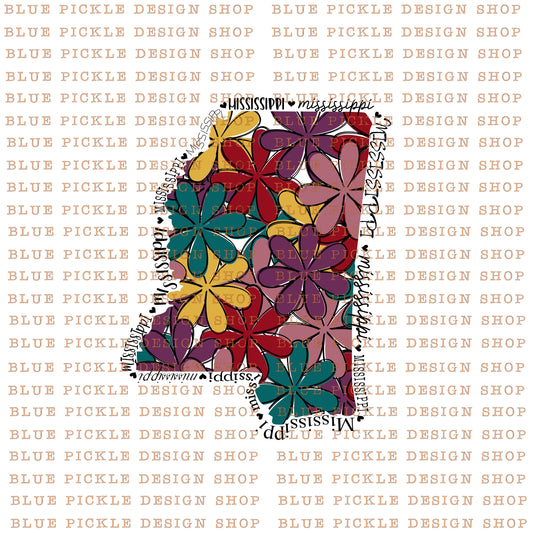 Mississippi Floral - DIGITAL DESIGN