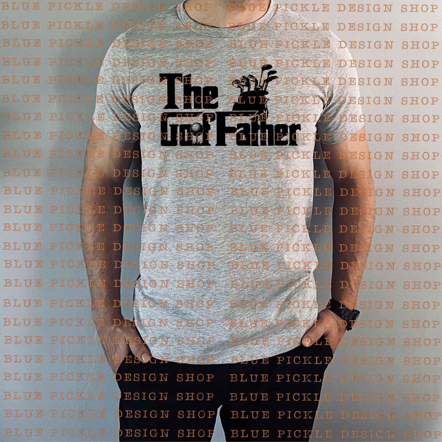 The Golf Father - DIGITAL DESIGN- INSTANT DOWNLOAD
