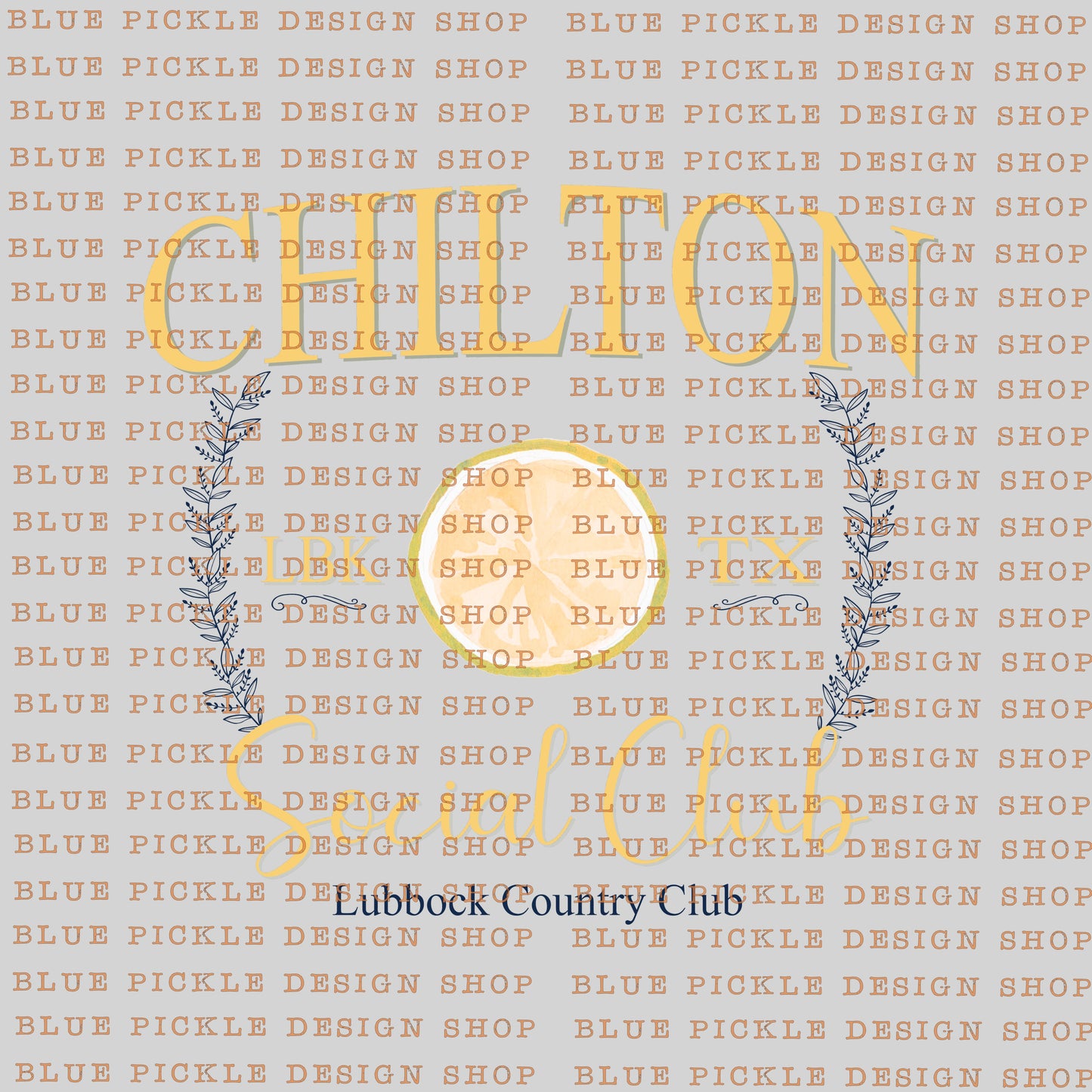 Chilton Social Club - DIGITAL DESIGN
