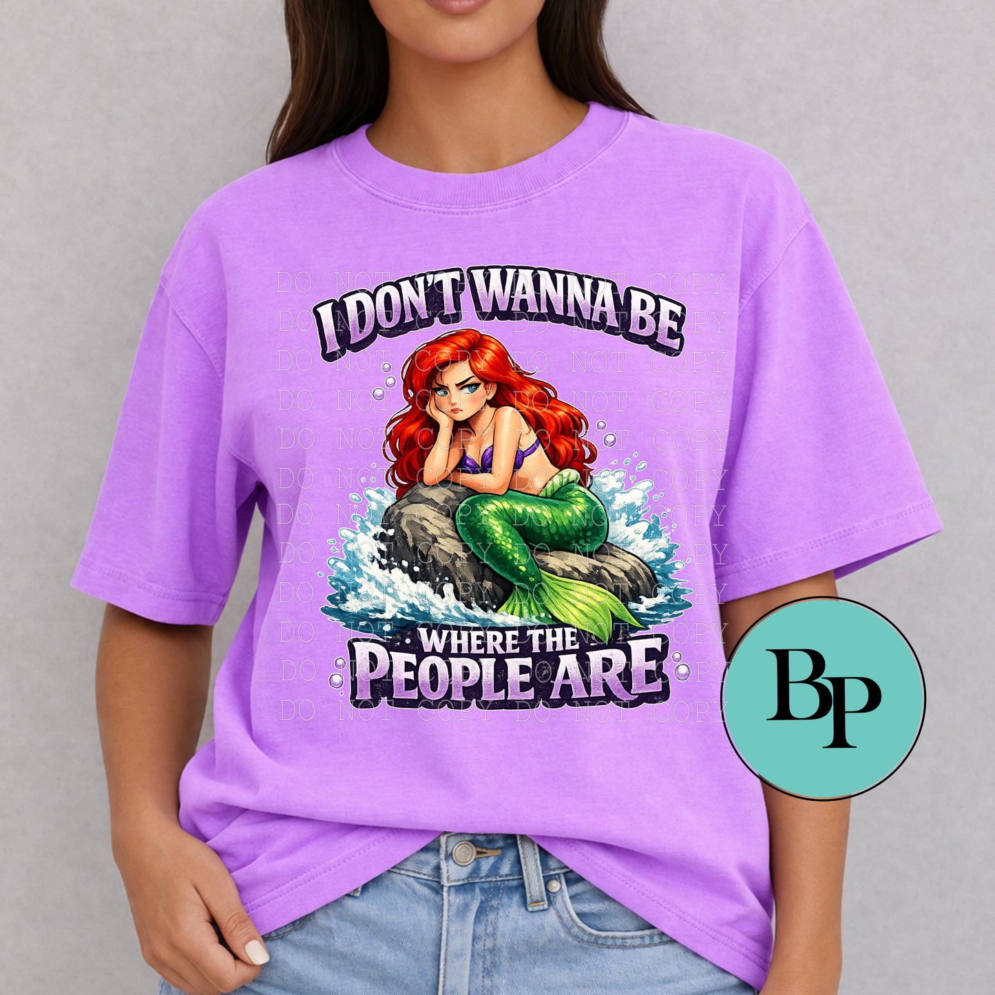 I don't wanna go where the people are