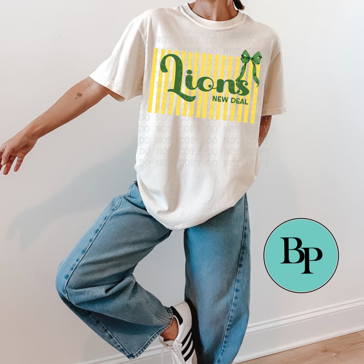 Mascots & Stripes custom school tee
