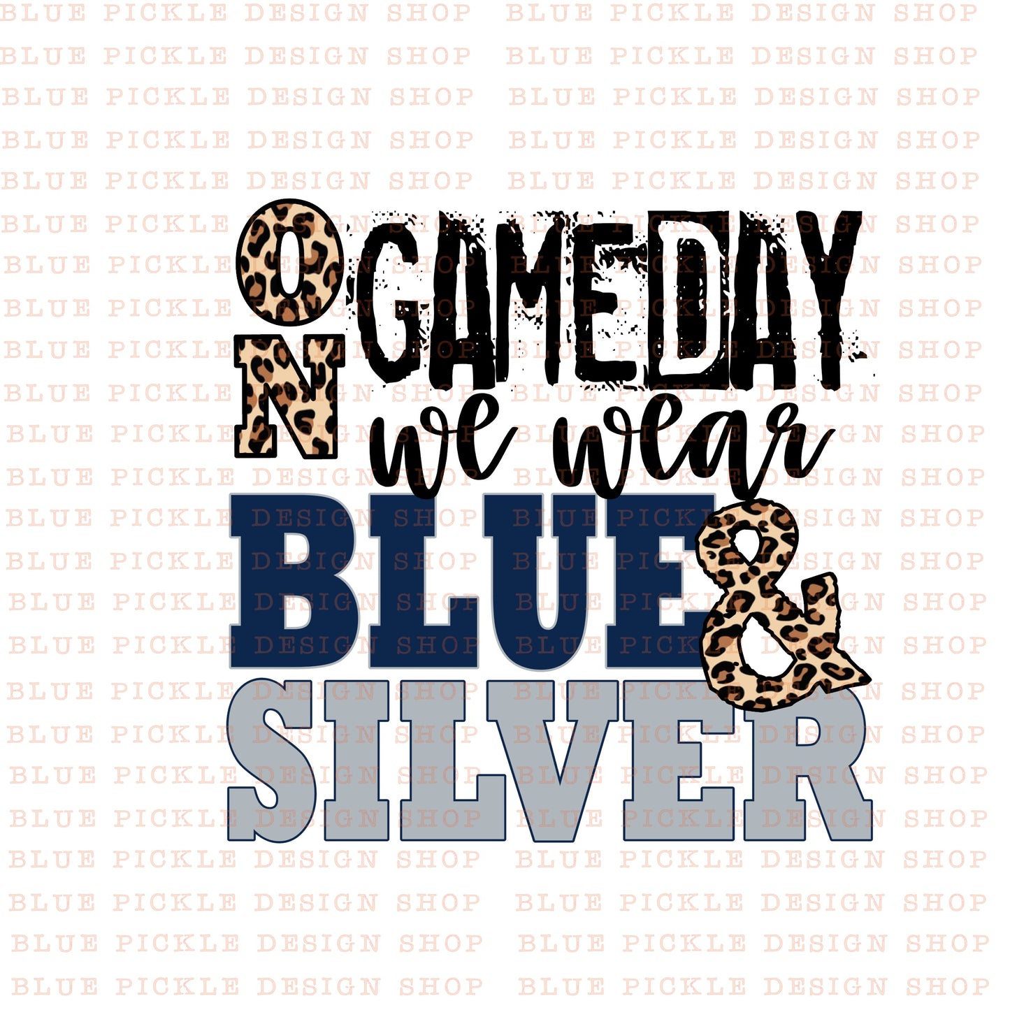 CUSTOM On Gameday We Wear - DIGITAL DESIGN