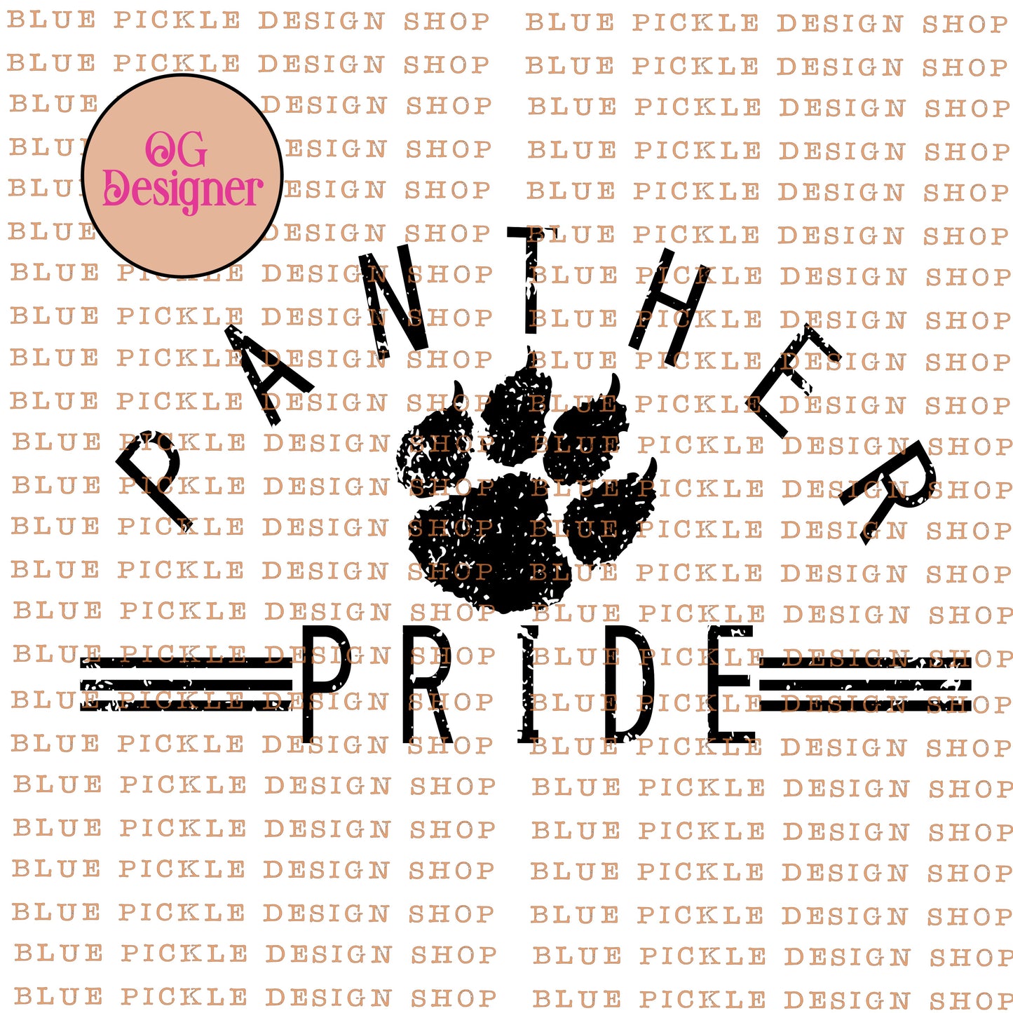 CUSTOM Mascot Pride - DIGITAL DESIGN
