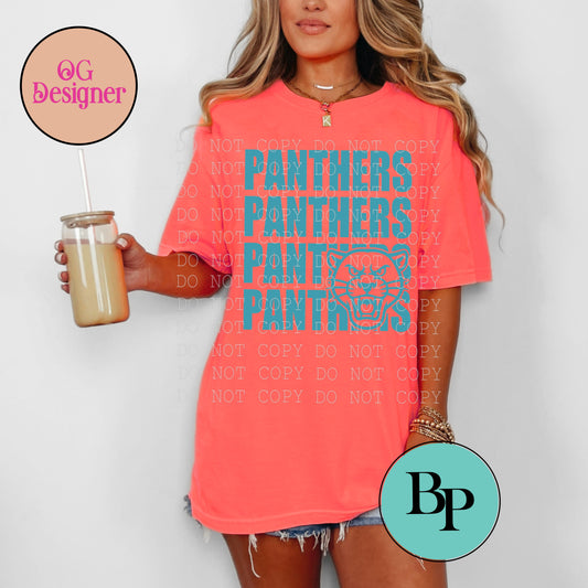 Neon Mascot tees ~ CUSTOM
