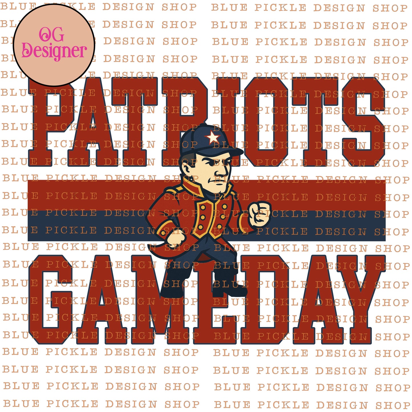 CUSTOM Gameday Mascot - DIGITAL DESIGN