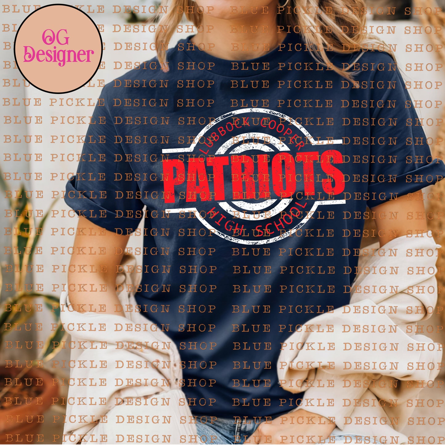 CUSTOM School/Mascot Target Design - DIGITAL DESIGN