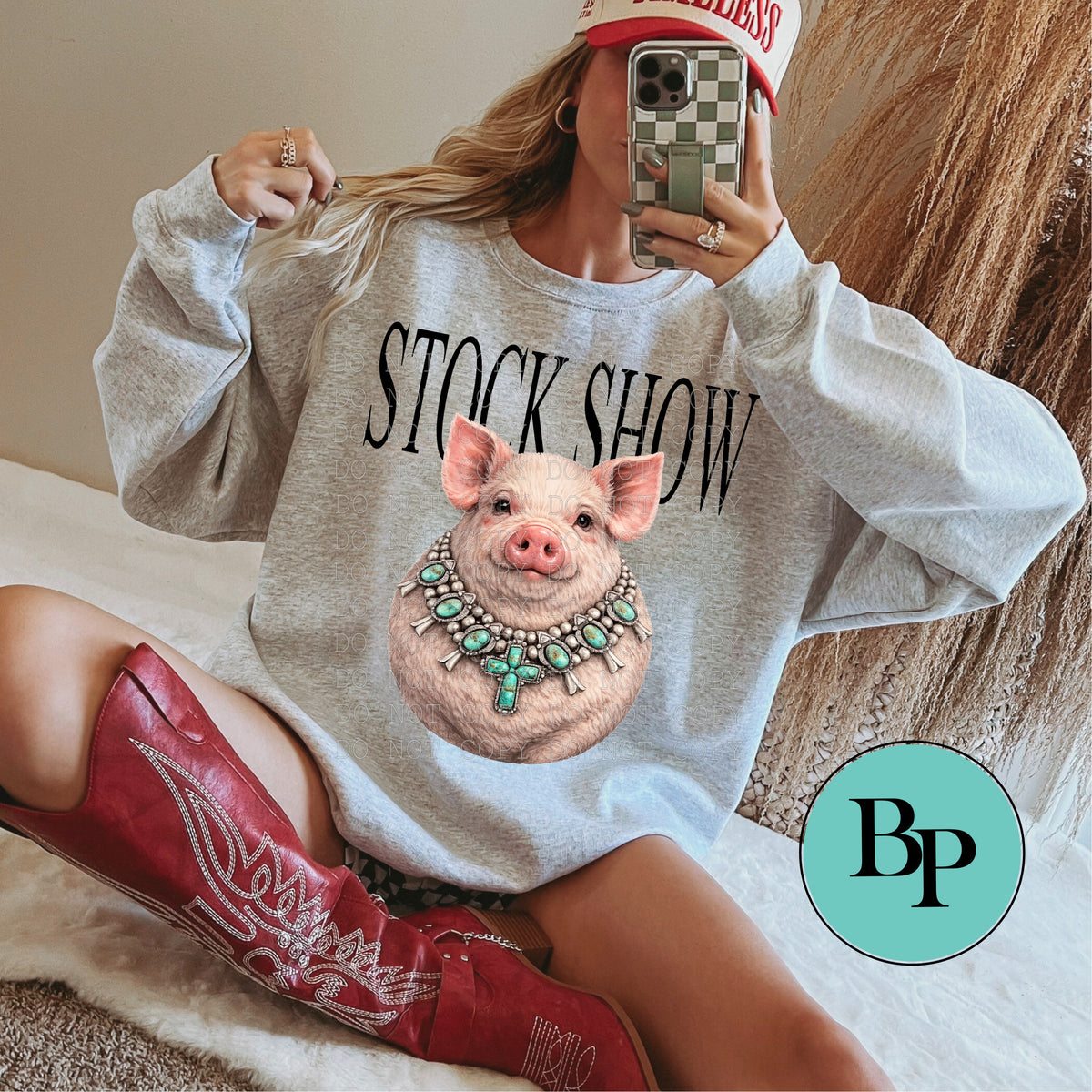 Stock Show Glam Sweartshirt