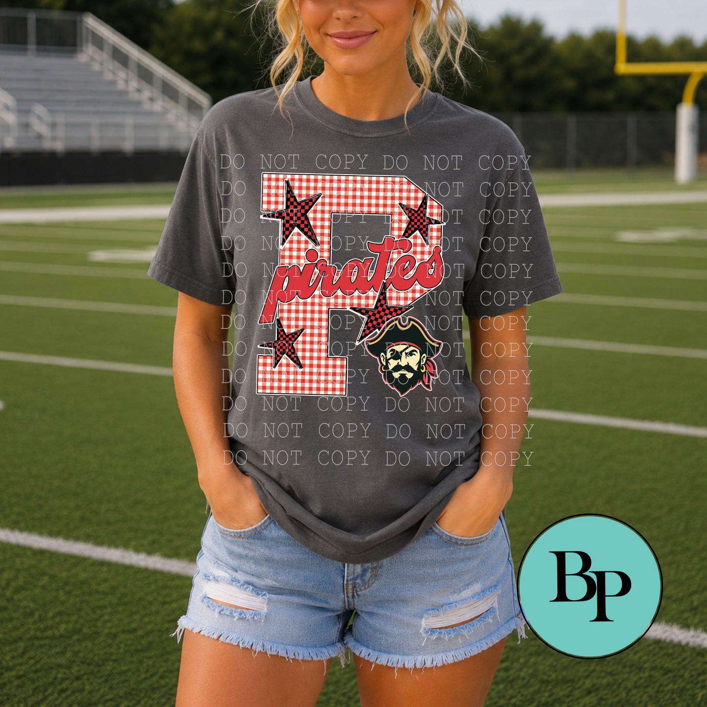 Gingham Mascot Tee