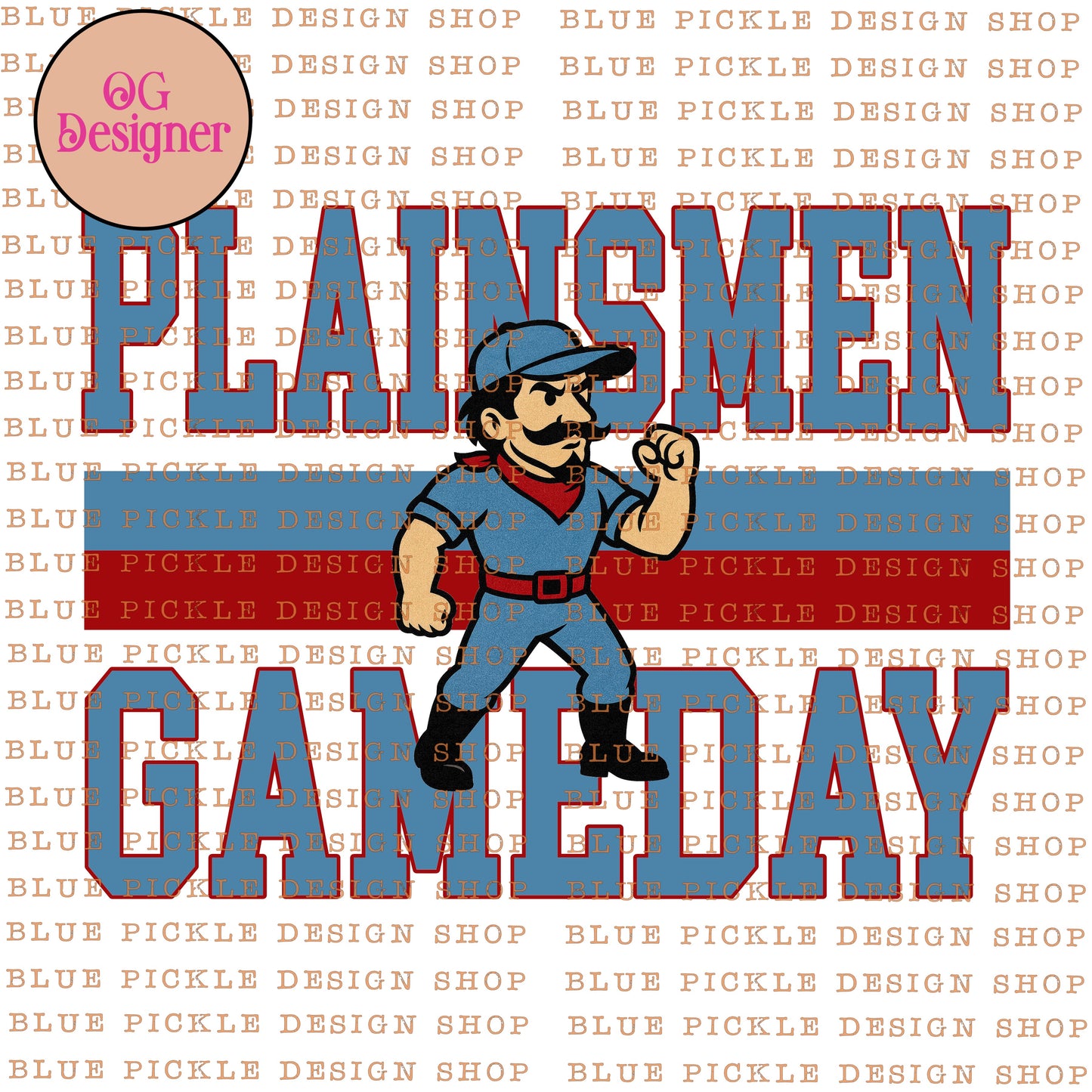 CUSTOM Gameday Mascot - DIGITAL DESIGN