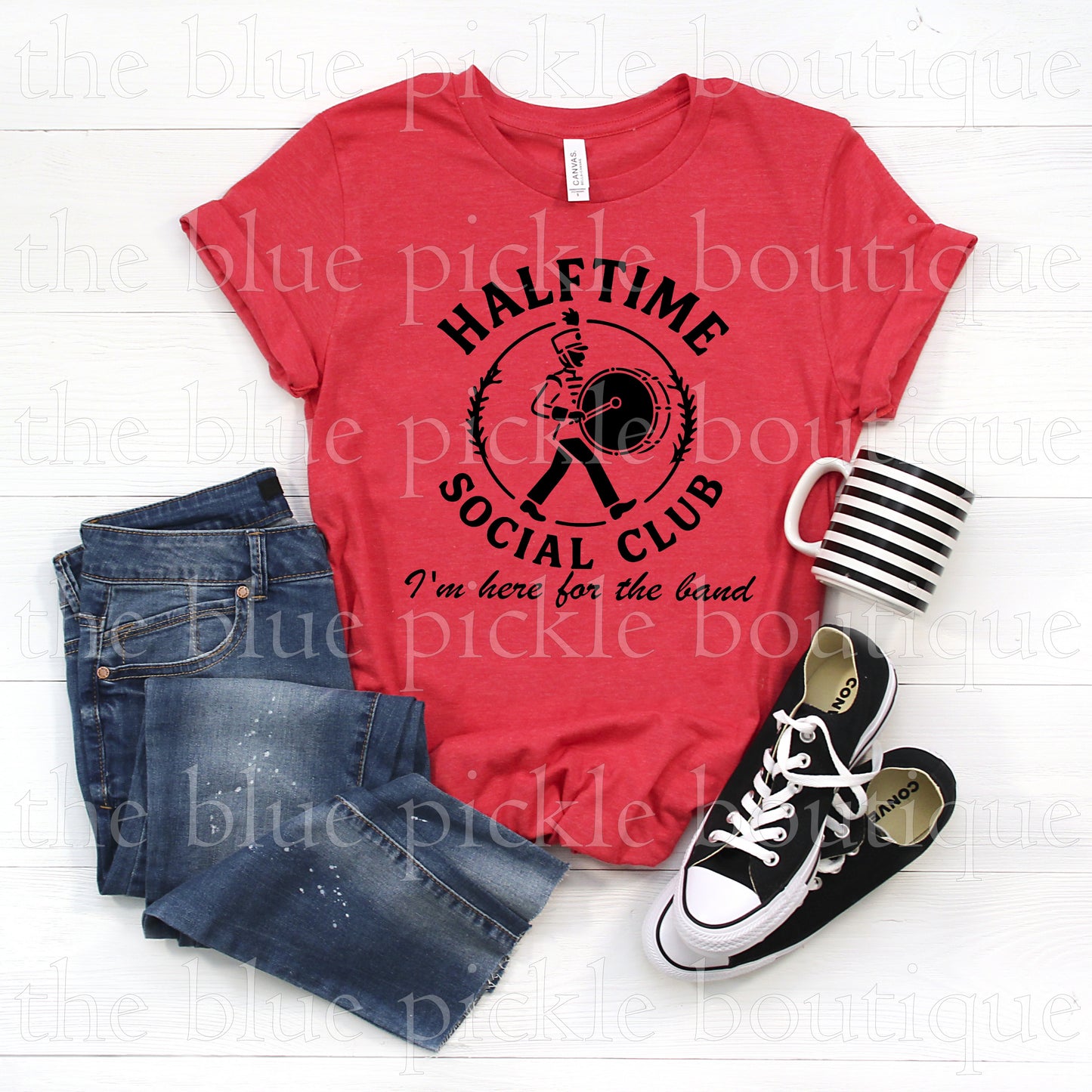 Halftime Social Club ~ I'm here for the band Short Sleeve