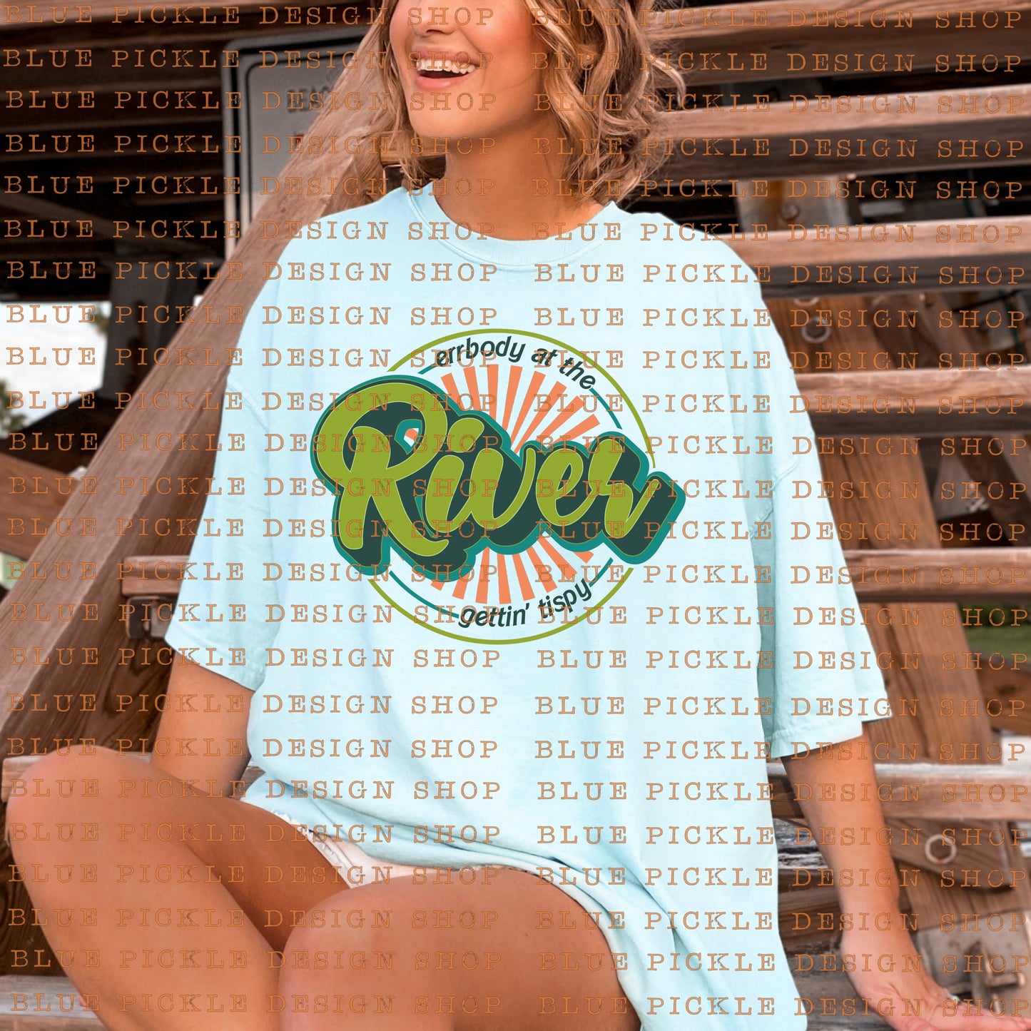 Errbody at the RIVER gettin' Tipsy  - DIGITAL DESIGN