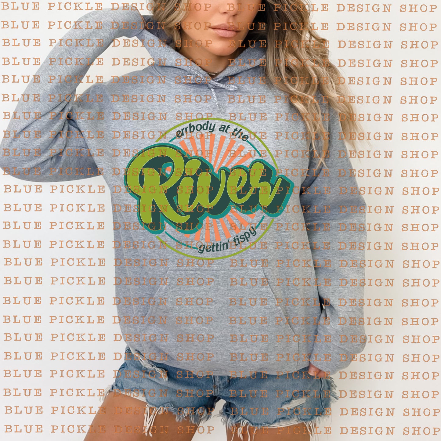 Errbody at the RIVER gettin' Tipsy  - DIGITAL DESIGN