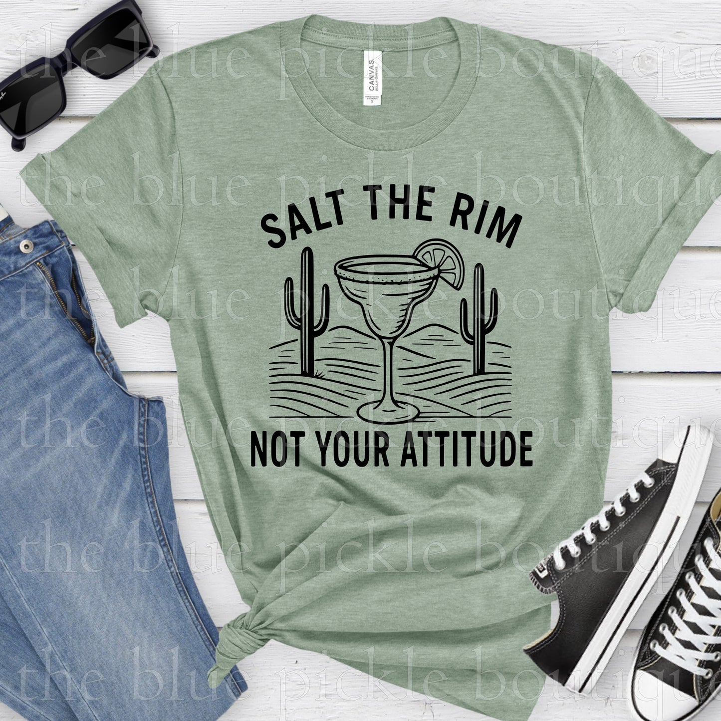 Salt the Rim not your Attitude