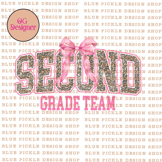 Second Grade Team  - DIGITAL DESIGN- INSTANT DOWNLOAD