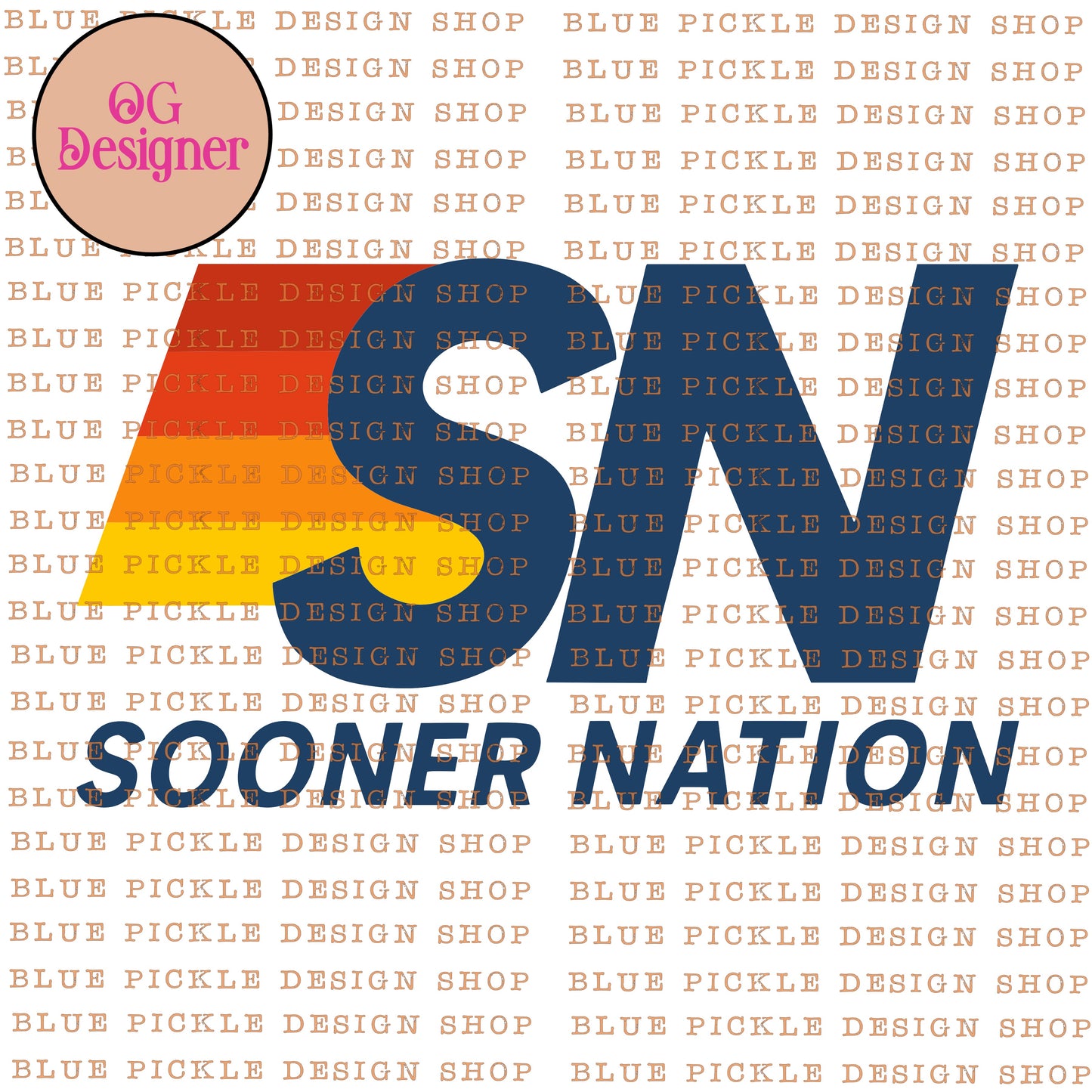 CUSTOM Mascot Nation Cali Stripes Design - DIGITAL DESIGN