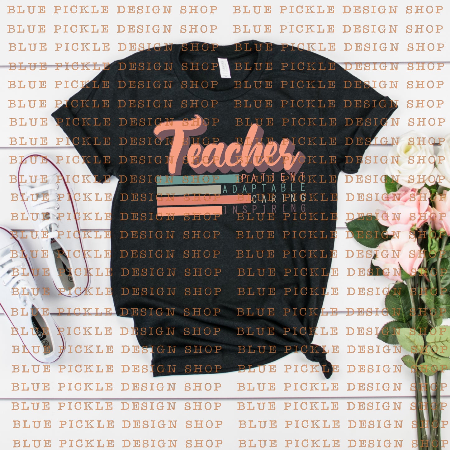 Teacher Patient & Caring - DIGITAL DESIGN- INSTANT DOWNLOAD