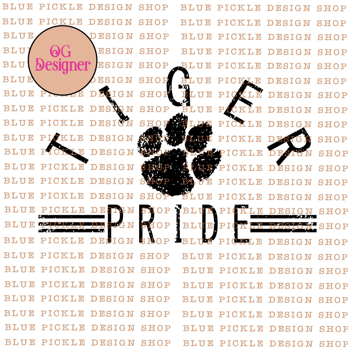 CUSTOM Mascot Pride - DIGITAL DESIGN