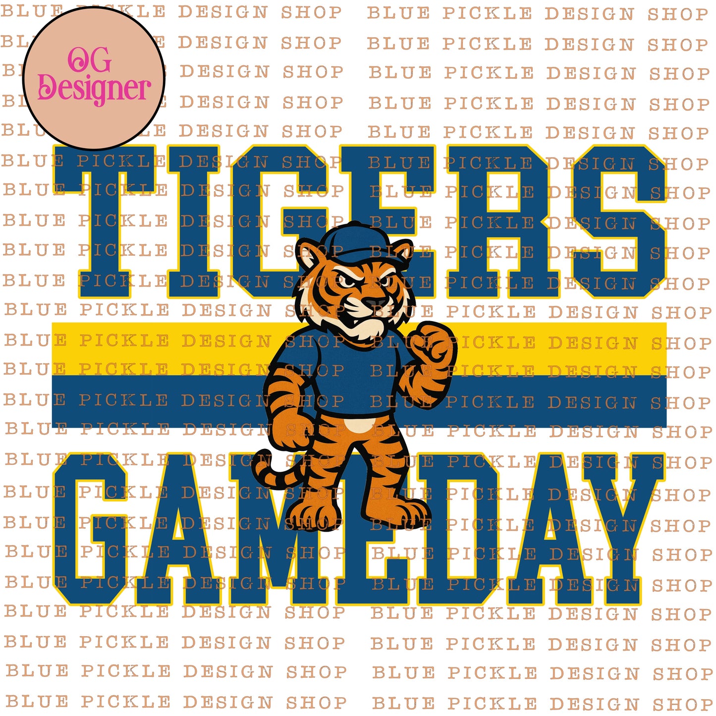 CUSTOM Gameday Mascot - DIGITAL DESIGN