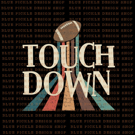 Touch Down Retro - DIGITAL DESIGN