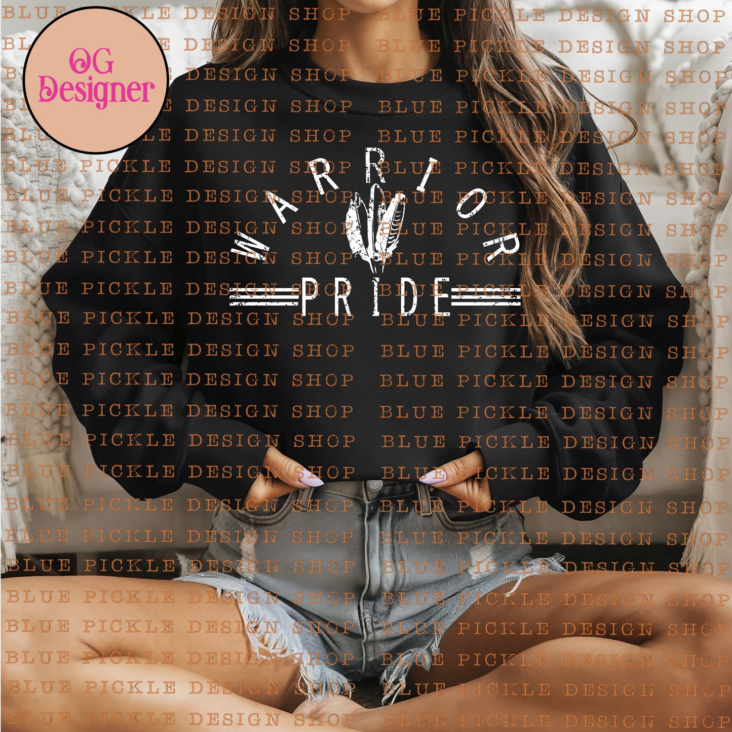 Warrior Pride Design  - DIGITAL DESIGN- INSTANT DOWNLOAD