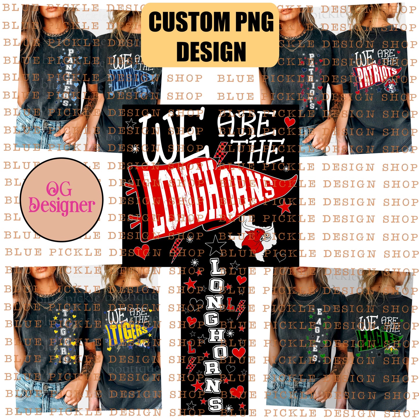 Custom "We Are The" PNG  - DIGITAL DESIGN