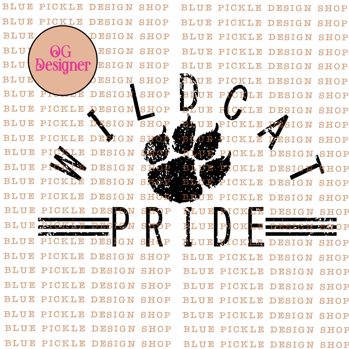 CUSTOM Mascot Pride - DIGITAL DESIGN