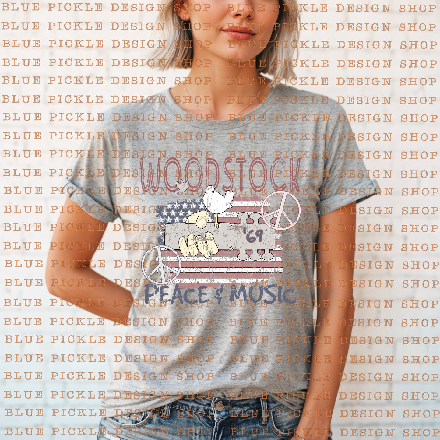 Woodstock Peace & Music - DIGITAL DESIGN