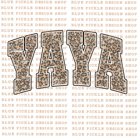 Yaya Leopard Print - DIGITAL DESIGN - OG designer of the VIRAL leopard print